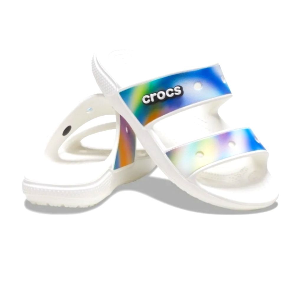 Crocs Classic Solarized Slide Sandal- Multi-Color
